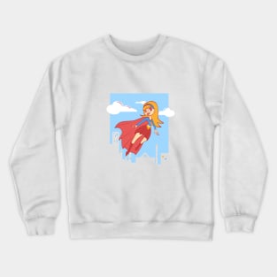 Be A Super Girl Crewneck Sweatshirt